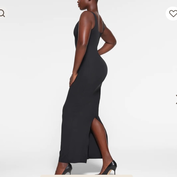 SKIMS BODY TANK LONG SLIP DRESS - Picture 2 of 3